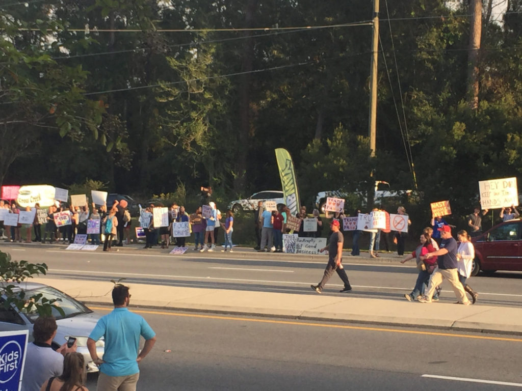 protesters