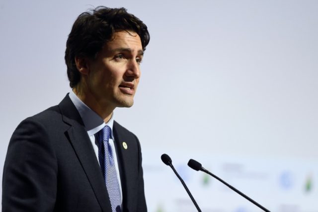 Canadian Prime Minister Justin Trudeau announced the introduction of a national minimum ca