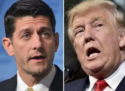 Donald Trump has suggested that if he wins the November presidential election, Paul Ryan w