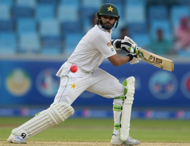 Azhar Ali helped give Pakistan a solid start on the opening day of the first Test against