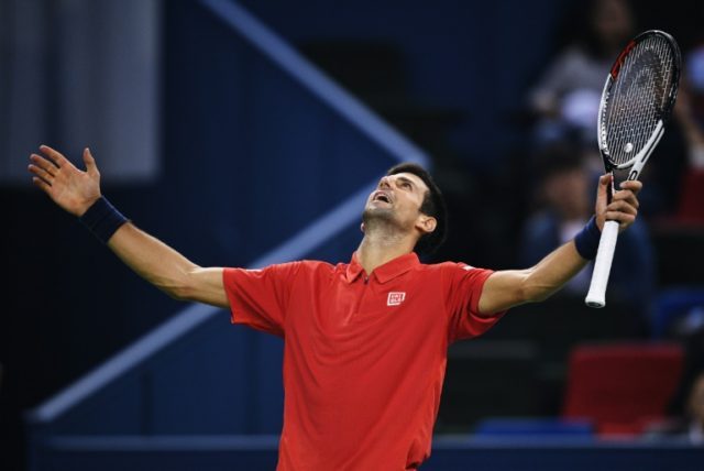 Novak Djokovic struggled against Mischa Zverev at the Shanghai Masters on October 14, 2016
