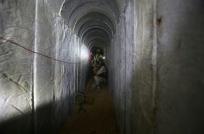 Israel said Hamas militants used the tunnels to carry out cross-border attacks in 2014