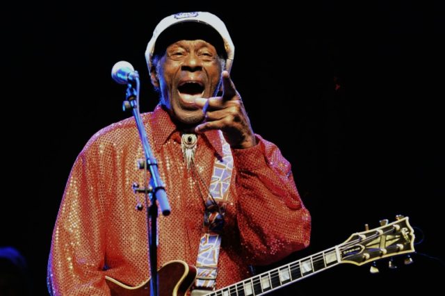 Chuck Berry was one of the pioneers of rock 'n' roll in the 1950s