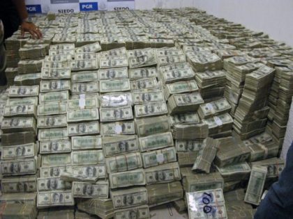 In March 2007, authorities found $205 million dollars in Chinese-Mexican businessman Zhenli Ye Gon's Mexico City home