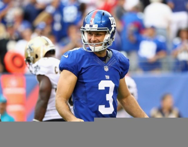 Kicker Josh Brown of the New York Giants was re-signed in 2015 to a two-year, $4 million d