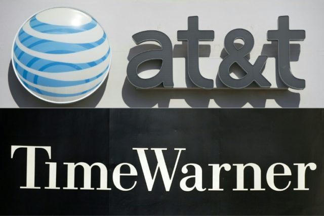 Time Warner soared 7.8 percent as the Wall Street Journal reported that telecom giant AT&a