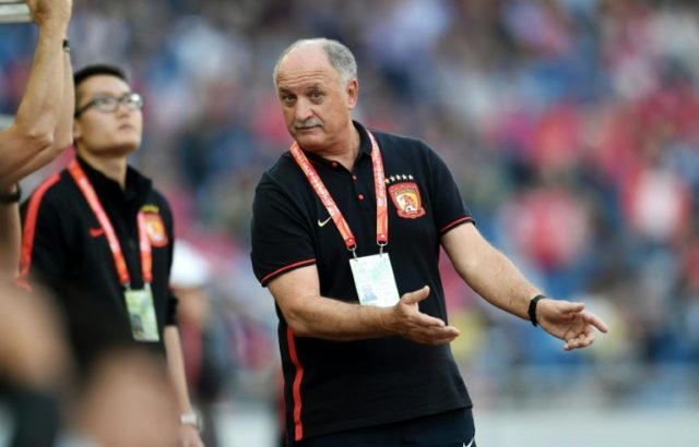 Luiz Felipe Scolari says he hopes to see out his contract with Guangzhou Evergrande, which