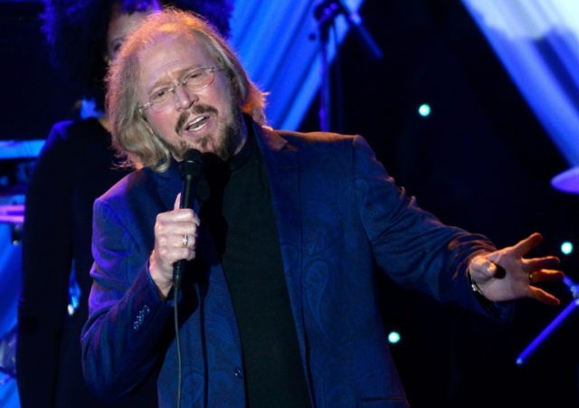 Sole surviving Bee Gee Barry Gibb performs onstage during the Pre-GRAMMY Gala and Salute T