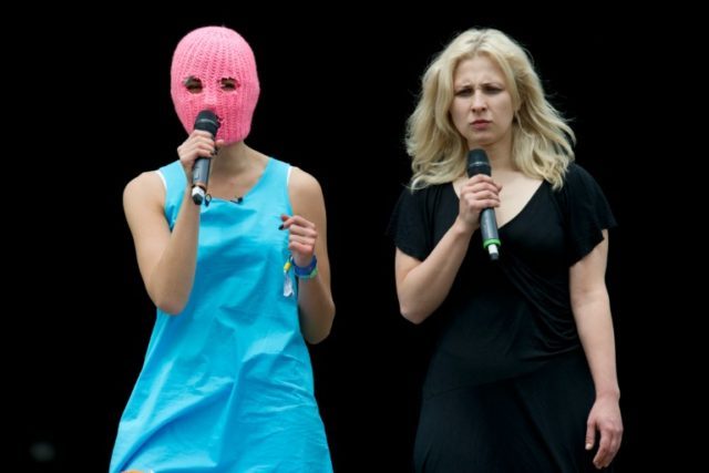 An anti-Donald Trump music video released by Russian punk feminist band Pussy Riot, whose