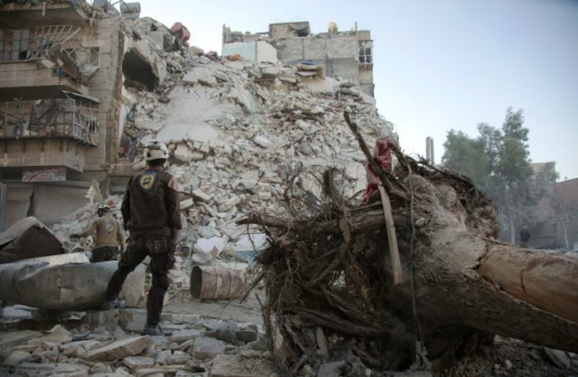 The Syrian city of Aleppo has been divided since mid-2012, and the eastern rebel-held neig