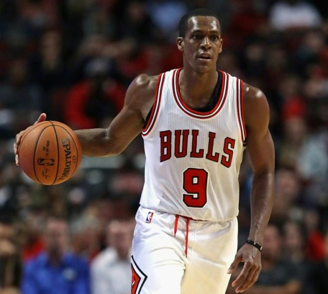 Point guard Rajon Rondo is leading the way this season for the undefeated Chicago Bulls