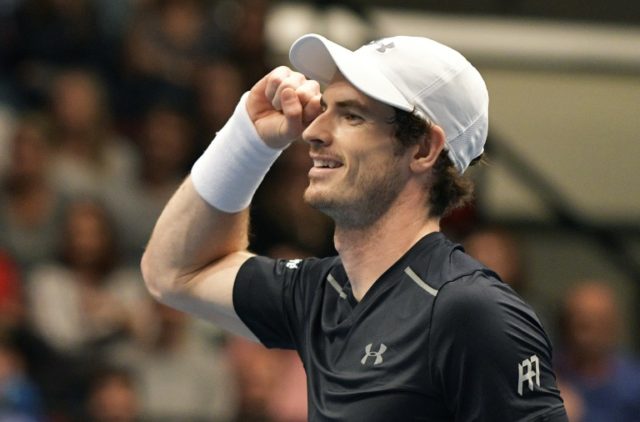 Andy Murray beat Jo-Wilfried Tsonga to win the Vienna Open on October 30, 2016, taking him