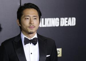 Steven Yeun shares how he killed time with Michael Cudlitz before final 'Walking Dead' sce