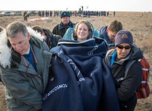 Three astronauts land safely after 115-day mission on International Space Station