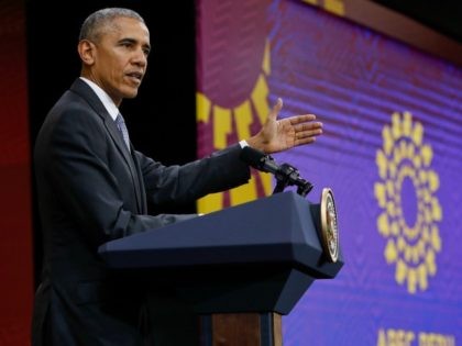 President Barack Obama makes remarks during his news conference at the Asia-Pacific Econom