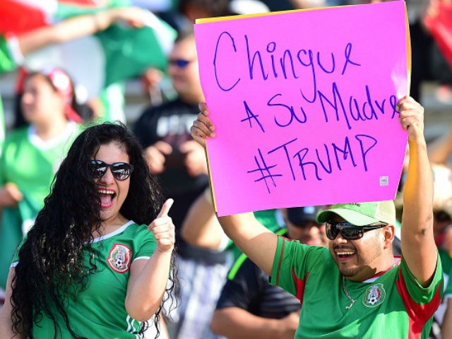 Anti-Trump Fans at Copa America