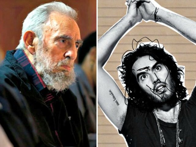 Fidel and Russell Brand