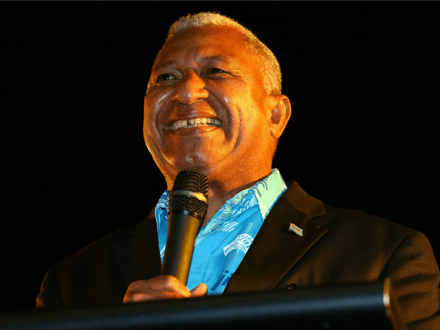 Bainimarama speaks at the Fiji Festival at Vodafone Events Centre, Manukau on August 9, 20