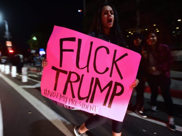 Fuck Trump Oakland (Frederic J. Brown / AFP / Getty)