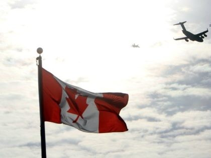 f Canada's troops in Afghanistan is escorted through the air by fighter jets, after the last Canadian troops from Afghanistan returned to Ottawa International Airport on March 18, 2014 in Ottawa, Ontario. Eighty-four armed forces members were welcomed home marking the end of Canada's participation in the Afghanistan war, a …