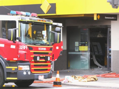 Fire Incident At Springvale Commonwealth Bank