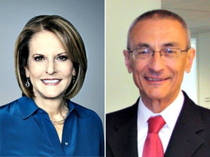 Gloria Borger and John Podesta