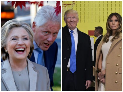 Hillary-Clinton-Bill-Clinton-Donald-Trump-Melania-Trump-Getty