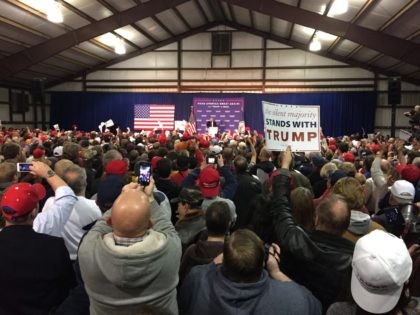 Trump Virginia Rally Midnight Special (Joel Pollak / Breitbart News)