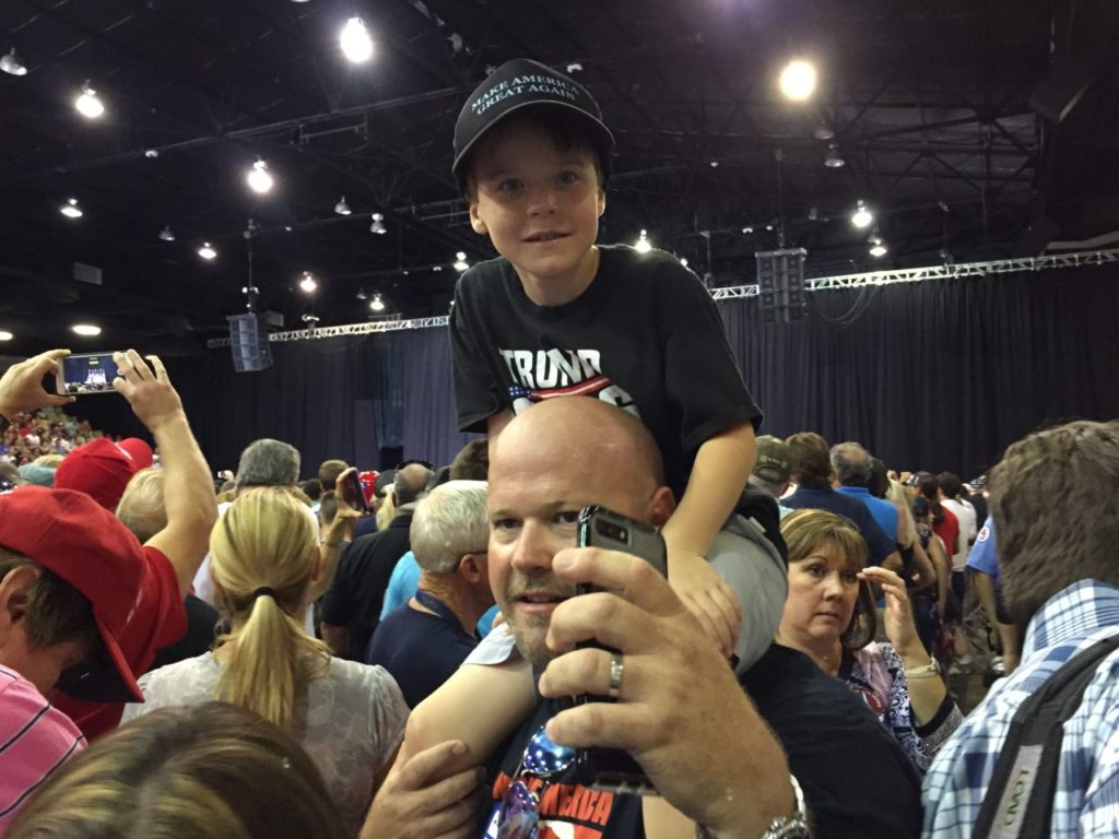 Trump Rally in Sarasota Florida (Joel Pollak / Breitbart News)