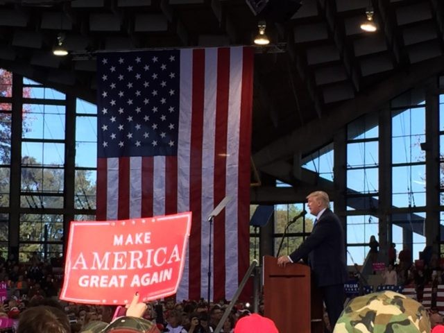 Donald Trump Raleigh North Carolina Rally (Joel Pollak / Breitbart News)