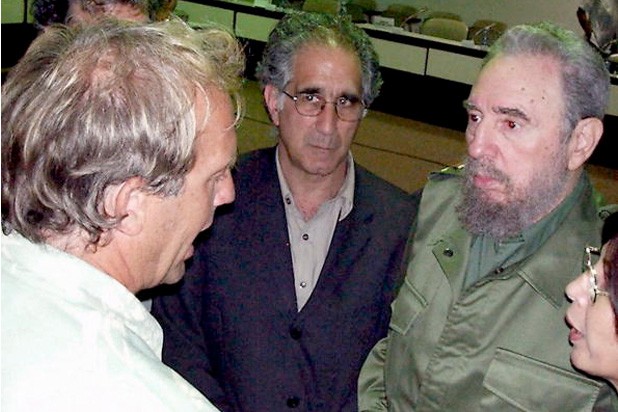 Kevin-Costner-Fidel-Castro-getty