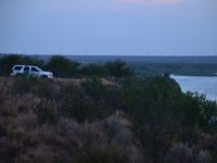 Laredo Sector Border Patrol Agent monitors Rio Grande River A lone Border Patrol agent monitors an unsecured section of the Laredo Sector border. (File Photo: Bob Price/Breitbart News)