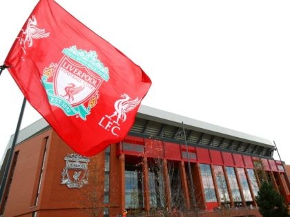 during the Premier League match between Liverpool and Watford at Anfield on November 6, 20