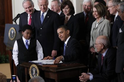 Obama Signs ACA AP