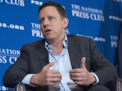 Peter Thiel National Press Club (Saul Loeb / AFP / Getty)