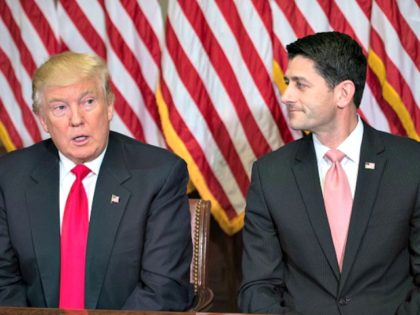 Ryan and Pres-elect Trump AFP