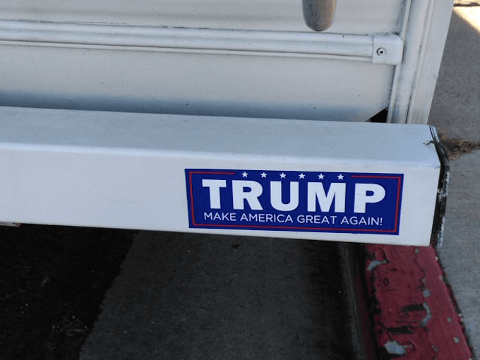 VIDEO: Trump Supporter's Truck Torched Because of Bumper Sticker.
