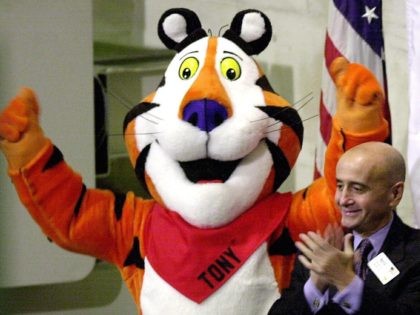 Tony the Tiger (Henny Ray Abrams / AFP / Getty)