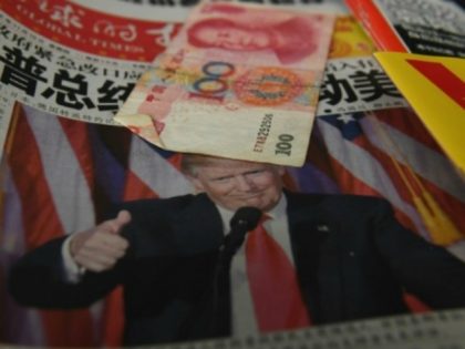 Trump-Chinese-newspaper-currency-getty