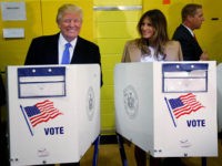 donald-trump-melania-trump-vote-reuters