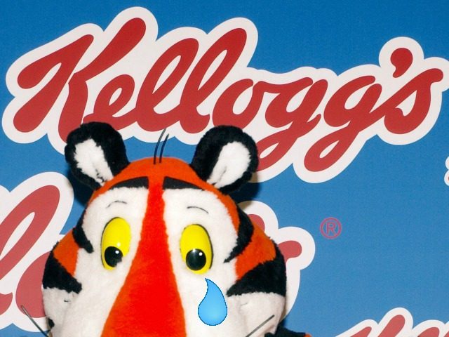 Recording artist Nick Carter appears with Kellogg's Tony the Tiger at the announcement of
