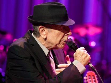 Musician Leonard Cohen performs at Madison Square Garden on December 18, 2012 in New York City. (Photo by Mike Lawrie/Getty Images)