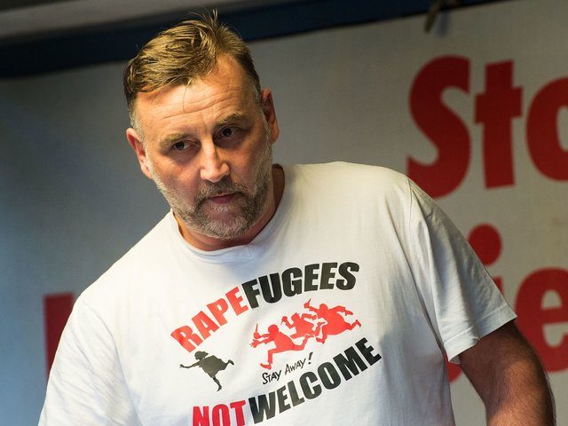 Lutz Bachmann, co-founder of Germany's xenophobic and anti-Islamic PEGIDA movement (P