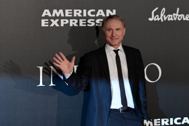 Author Dan Brown attends the world premiere of the movie "Inferno" on October 8, 2016 in F