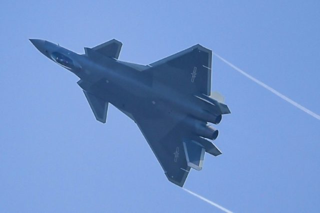China's J-20 is considered a fifth-generation stealth fighter, like its US counterparts th