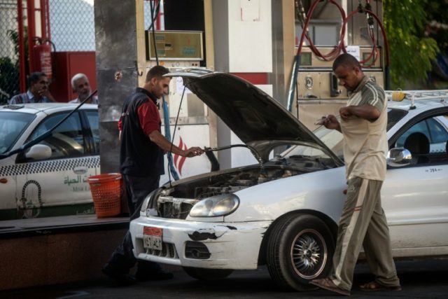 Egypt's oil ministry announced increases in prices of subsidised petroleum products as par