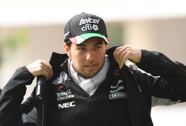 Sahara India Force Mexican driver Sergio "Checo" Perez tweeted he would "never let anyone