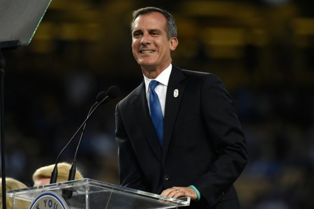 Los Angels Mayor Eric Garcetti told the Association of National Olympic Committees' Genera