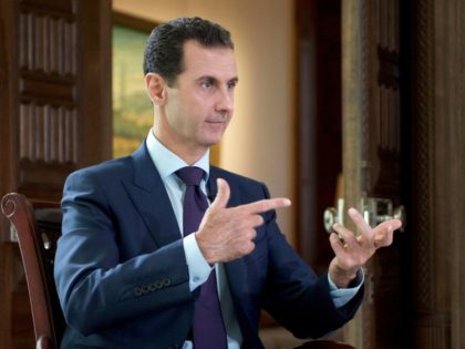Syrian President Bashar al-Assad, pictured in October 2016, called Donald Trump a "natural