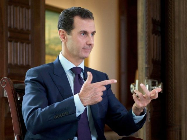 Syrian President Bashar al-Assad, pictured in October 2016, called Donald Trump a "natural ally"